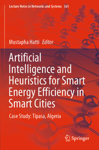 Vorderes Coverbild Artificial Intelligence and Heuristics for Smart Energy Efficiency in Smart Cities