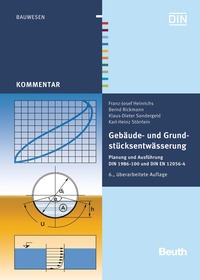 Vorderes Coverbild Gebäude- und Grundstücksentwässerung