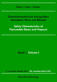 Vorderes Coverbild Sicherheitstechnische Kenngrößen brennbarer Gase und Dämpfe