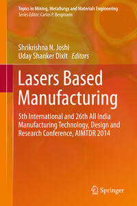 Vorderes Coverbild Lasers Based Manufacturing