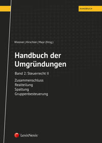 Vorderes Coverbild Handbuch der Umgründungen, Band 2