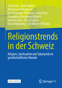 Vorderes Coverbild Religionstrends in der Schweiz