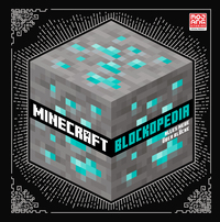 Vorderes Coverbild Minecraft Blockopedia. Alles Neue über Blöcke