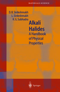 Vorderes Coverbild Alkali Halides