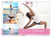 Vorderes Coverbild Yoga-Übungen. Geschmeidig werden und bleiben! (Wandkalender 2026 DIN A2 quer), CALVENDO Monatskalender
