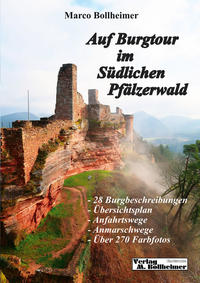 Vorderes Coverbild Auf Burgtour im Südlichen Pfälzerwald