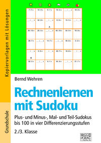 Vorderes Coverbild Rechnenlernen mit Sudoku 2./3. Klasse