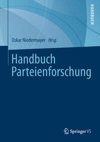Vorderes Coverbild Handbuch Parteienforschung