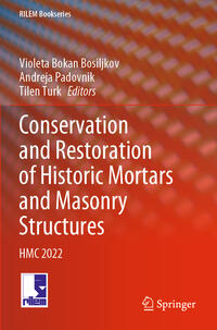 Vorderes Coverbild Conservation and Restoration of Historic Mortars and Masonry Structures