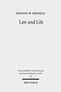 Vorderes Coverbild Law and Life