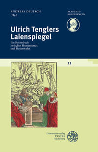 Vorderes Coverbild Schriftenreihe des Deutschen Rechtswörterbuchs / Ulrich Tenglers Laienspiegel