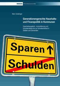 Vorderes Coverbild Generationengerechte Haushalts- und Finanzpolitik in Kommunen