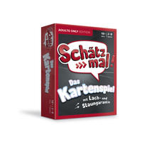 Vorderes Coverbild Schätz mal! Das Kartenspiel - Adults Only Edition