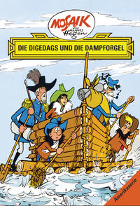 Vorderes Coverbild Mosaik von Hannes Hegen: Die Digedags und die Dampforgel, Bd. 10