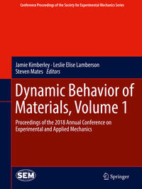 Vorderes Coverbild Dynamic Behavior of Materials, Volume 1