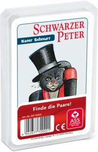 Vorderes Coverbild Schwarzer Peter - Kater Schnurr