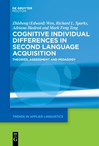 Vorderes Coverbild Cognitive Individual Differences in Second Language Acquisition
