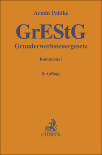Vorderes Coverbild Grunderwerbsteuergesetz. GrEStG