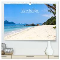 Vorderes Coverbild Seychellen - Paradis im indischen Ozean (hochwertiger Premium Wandkalender 2025 DIN A2 quer), Kunstdruck in Hochglanz