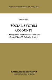 Vorderes Coverbild Social System Accounts