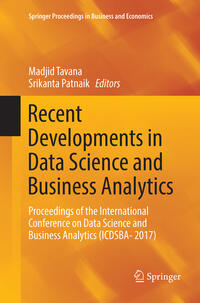 Vorderes Coverbild Recent Developments in Data Science and Business Analytics