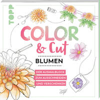 Vorderes Coverbild Color & Cut - Blumen
