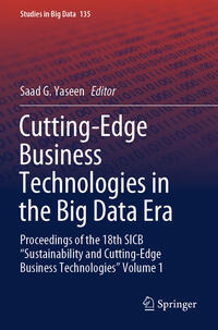 Vorderes Coverbild Cutting-Edge Business Technologies in the Big Data Era