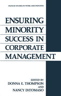 Vorderes Coverbild Ensuring Minority Success in Corporate Management