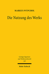 Vorderes Coverbild Die Nutzung des Werks