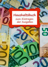 Vorderes Coverbild Haushaltsbuch zum Eintragen der Ausgaben