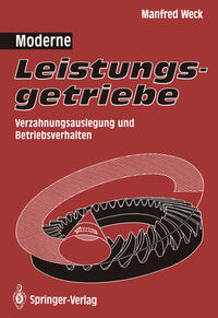 Vorderes Coverbild Moderne Leistungsgetriebe