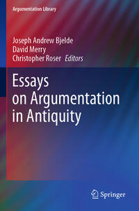 Vorderes Coverbild Essays on Argumentation in Antiquity