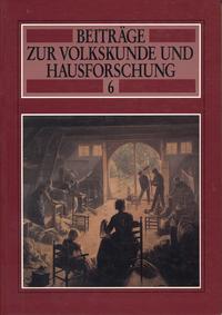Vorderes Coverbild Beiträge zur Volkskunde und Hausforschung