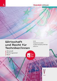 Vorderes Coverbild Wirtschaft und Recht für Techniker/innen V HTL + TRAUNER-DigiBox