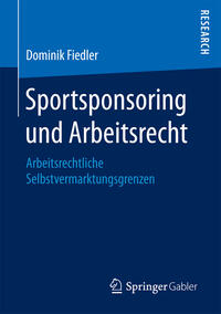 Vorderes Coverbild Sportsponsoring und Arbeitsrecht