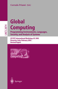 Vorderes Coverbild Global Computing. Programming Environments, Languages, Security, and Analysis of Systems