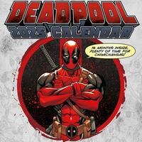 Vorderes Coverbild Pyramid – Deadpool 2025 Broschürenkalender, 30x30cm, Kalender für Fans der beliebten Marvel-Filme, Monatskalender mit heldenhaften Illustrationen, nachhaltig nur mit Papierumschlag