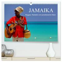 Vorderes Coverbild JAMAIKA Reggae, Rastafari und paradiesische Natur. (hochwertiger Premium Wandkalender 2025 DIN A2 quer), Kunstdruck in Hochglanz