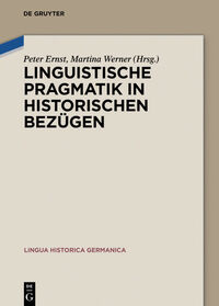 Vorderes Coverbild Linguistische Pragmatik in historischen Bezügen