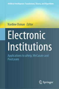 Vorderes Coverbild Electronic Institutions