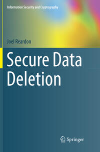 Vorderes Coverbild Secure Data Deletion