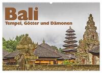 Vorderes Coverbild Bali - Tempel, Götter und Dämonen (Wandkalender 2025 DIN A2 quer), CALVENDO Monatskalender