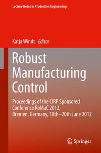 Vorderes Coverbild Robust Manufacturing Control