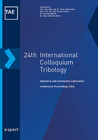 Vorderes Coverbild 24th International Colloquium Tribology