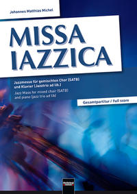 Vorderes Coverbild Missa Iazzica - Chorpartitur
