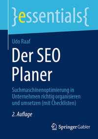 Vorderes Coverbild Der SEO Planer