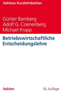 Vorderes Coverbild Betriebswirtschaftliche Entscheidungslehre