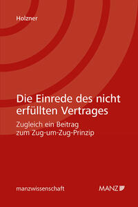 Vorderes Coverbild Die Einrede des nicht erfüllten Vertrages