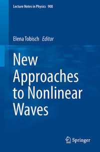 Vorderes Coverbild New Approaches to Nonlinear Waves