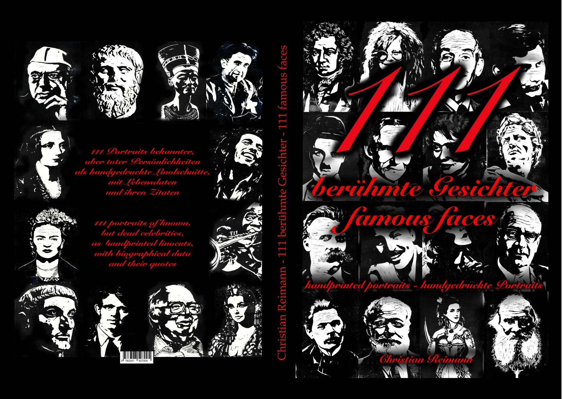 Gesamtes Coverbild 111 berühmte Gesichter
